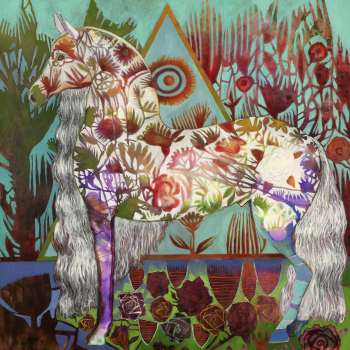 Arabian Horse, oil on canvas, 48in X 48in, $7,800