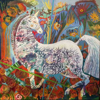 The Mare, oil on canvas, 48in X 48in, $7,800